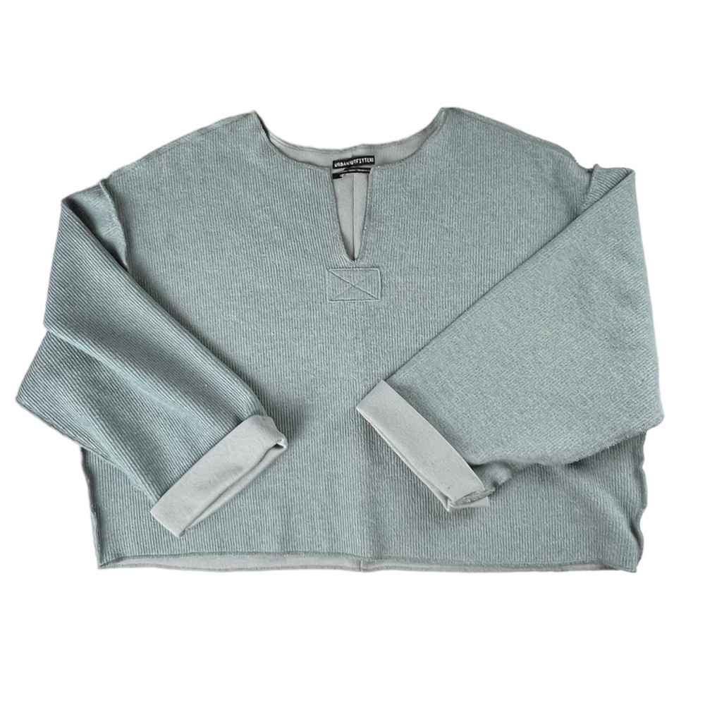 Urban Outfitters Jax Inside Out Notch Neck Sweater Size Small - Picture 7 of 15